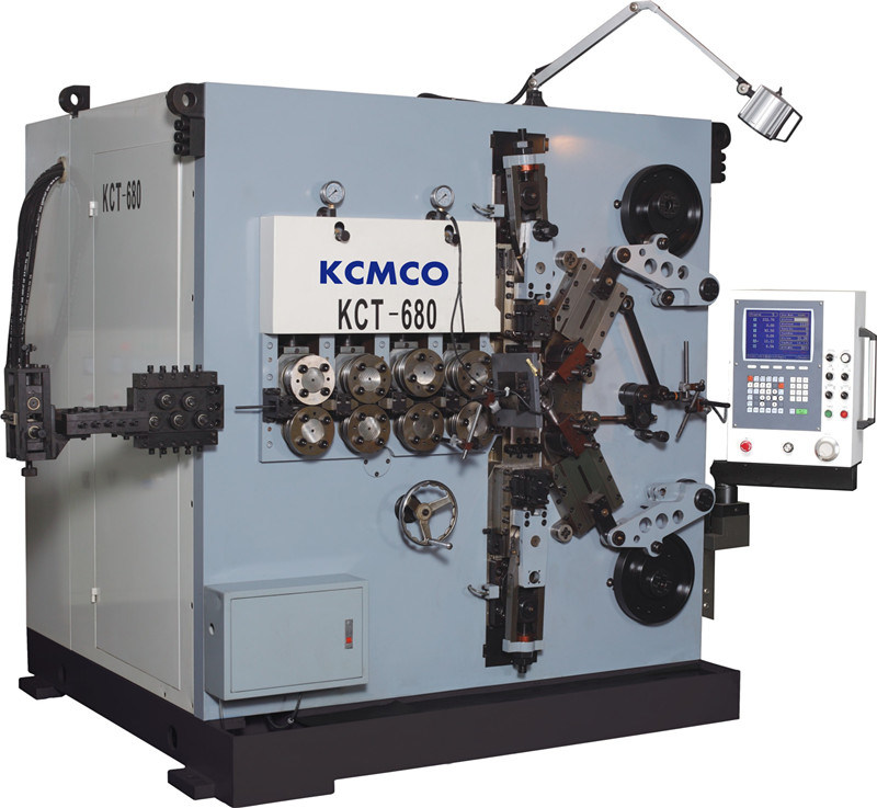 Kct-680 8mm 6 Axes CNC High Speed Compression Spring Coiling Machine&Car Seat Spring Coiler