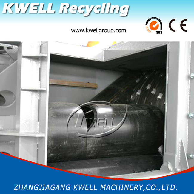 Large Diameter Pipe Shredder with Crusher/Single Shaft Shredder/Plastic Crusher