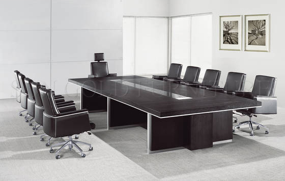 High Quality Melamine Meeting Room Furniture Conference Table (SZ-MT033)