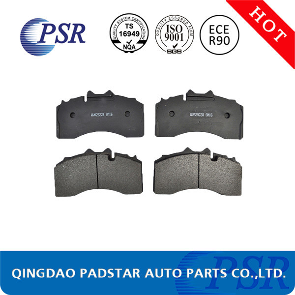 Wva29228 Large Market Semi-Metallic C. V Brake Pads for Mercedes-Benz