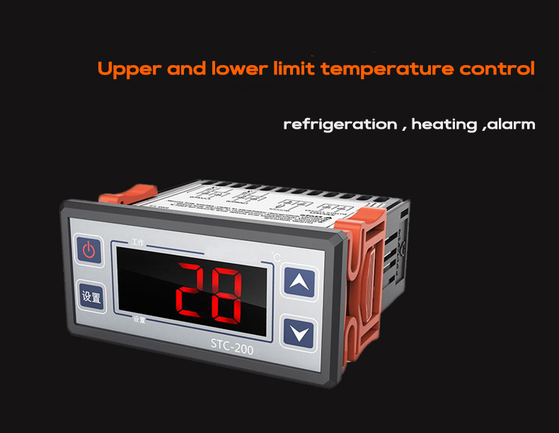 110V 220V Refrigeration Deforsting Temperature Controller
