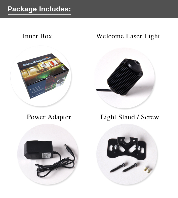 High Quality Green Laser Welcome Lights for Clothing Stores