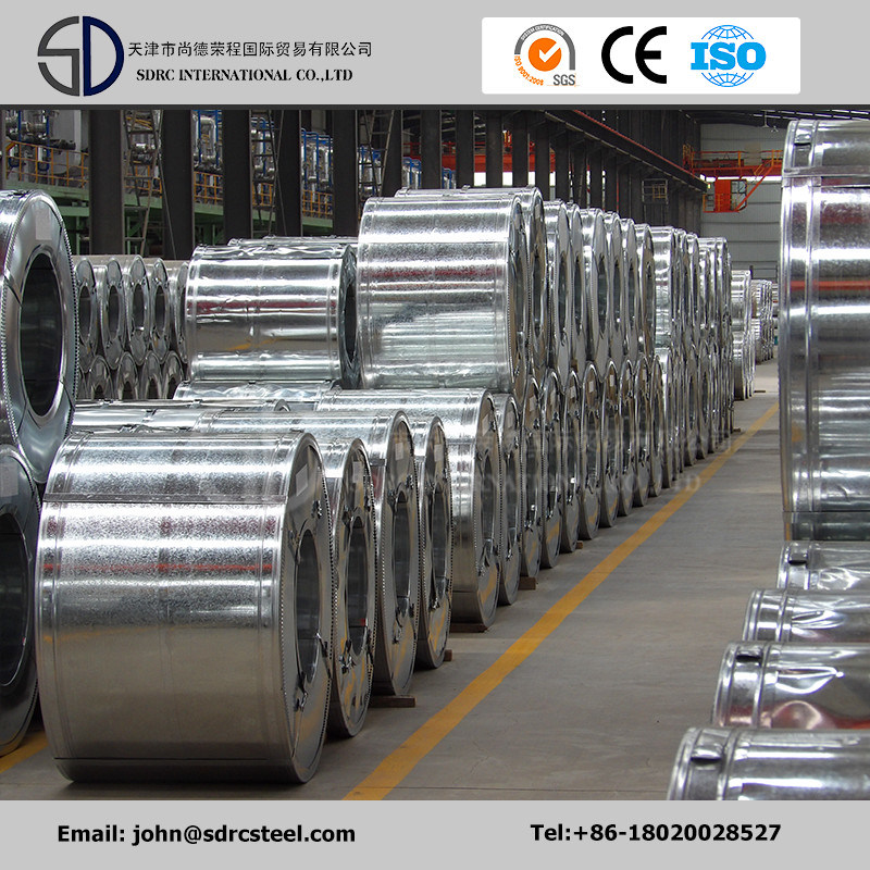 0.13-2.0mm 40g-275g Galvanized Steel Coil and Sheet for Construction