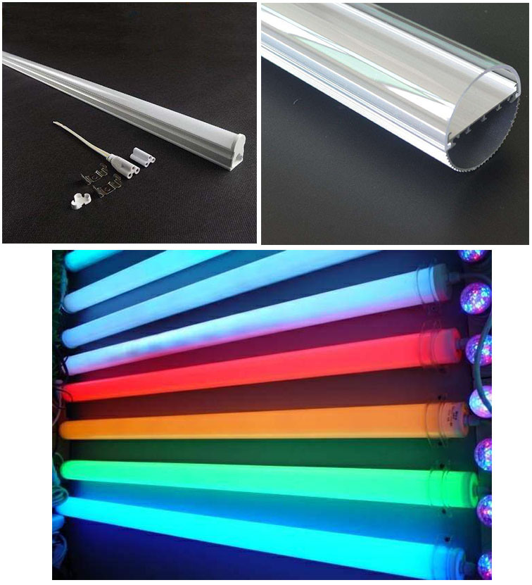 Coextrusiion PC LED Light Diffuser Profile Pipe Tube Making Machine