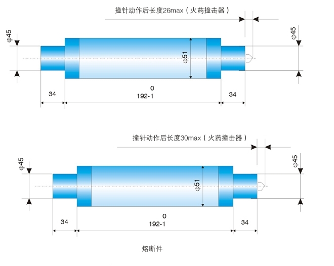 High Voltage Limit Current Fuse for Protection Voltage Instrumnets Transformer