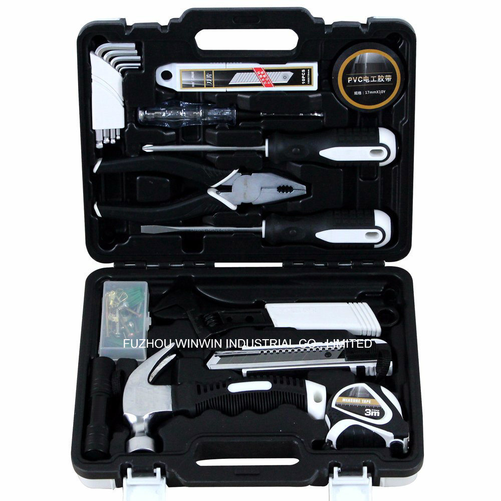 46PCS Hand Tool Set with Screwdriver, Plier, Hammer and Others (WW-TS046)