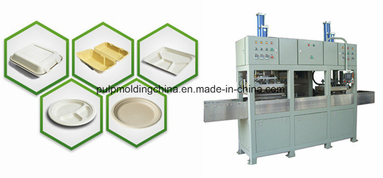Hghy Paper Pulp Mold Dinner Plate Making Machine