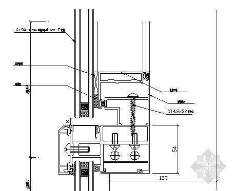 Glass Wall Curtain Wall Aluminium Extrusion Profile/ Aluminum Profile for Aluminium Foil