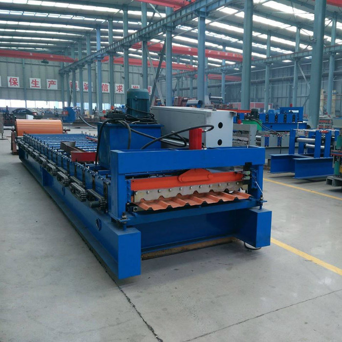 Building Material Wall Panel Metal Roofing Corrugated Roll Forming Machine