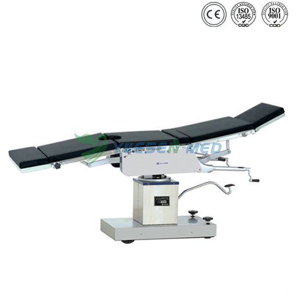 Hospital High Quality 304 Stainless Steel Promotion Manual Operating Table