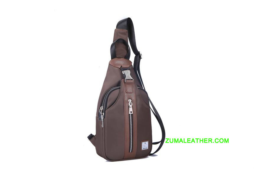 Portable Men's Fashion Messenger Shoulder Chest Bag Triangle Bag