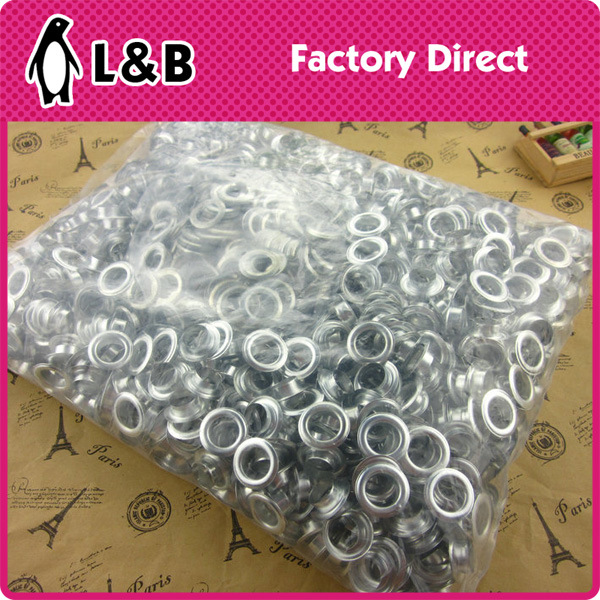 Wholesale Iron Material Metal Shoe Eyelet for Shoes Bag
