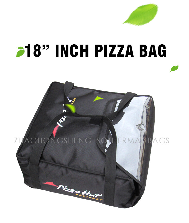 Oxford Insulated Pizza Warmer Food Delivery Lunch Tote Bags