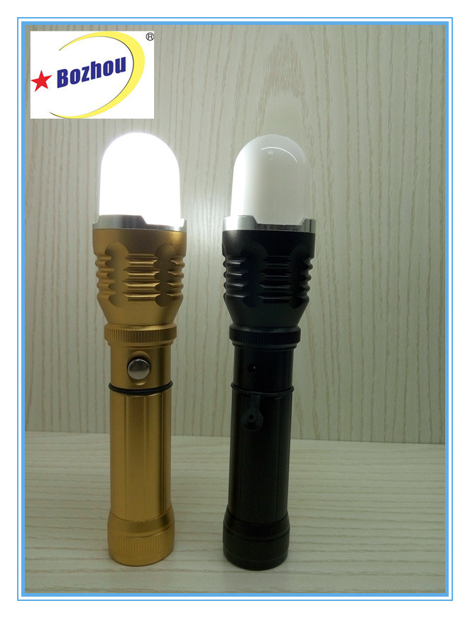 Rechargeable Zoom 3-Mode Torch Light with Magnet