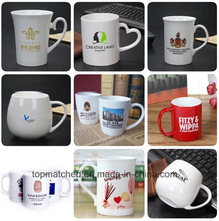 Customs Promotional Gift Ceramic Mugs for Tea Coffee Milk