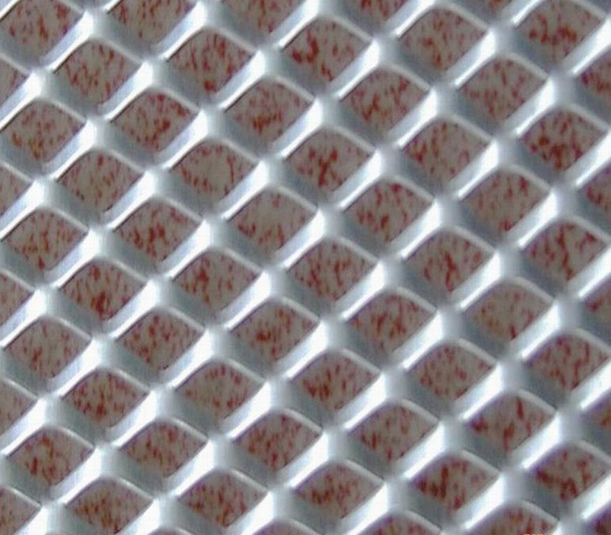 Stretched Aluminum Expanded Metal Mesh