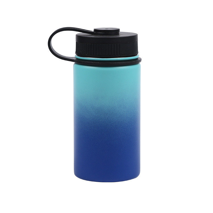 New 12oz Double Wall Vacuum Insulated Stainless Steel Water Bottle Flask with Logo