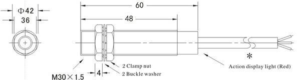 M30 10mm Distance High Pressure NPN PNP Type Proximity Switch