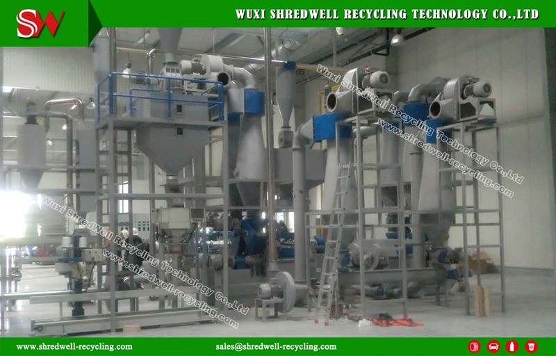 30 Mesh Rubber Powder Grinding Machine for Used Tire Recycling