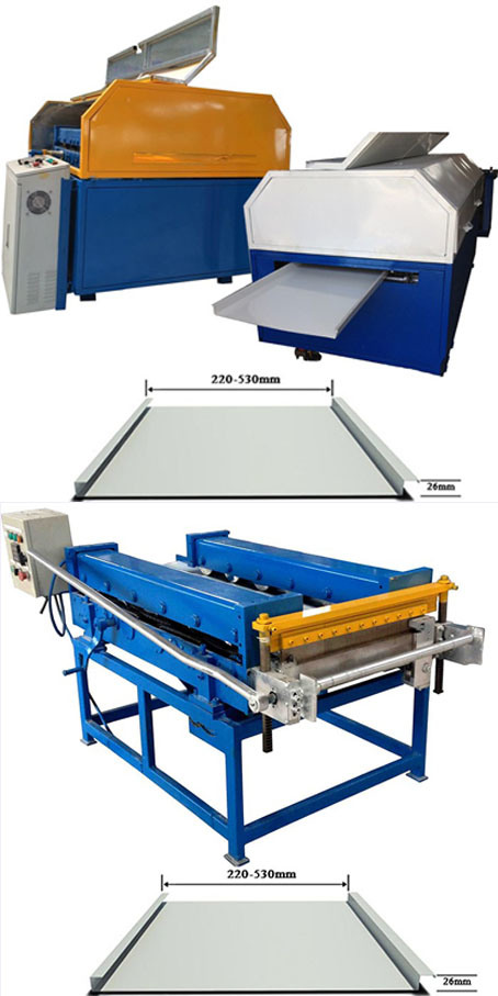 Fully-Automatic Portable Standing Seam Roof Panel Forming Machine
