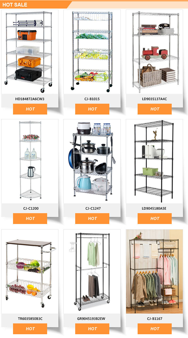 Adjustable Extendable Steel Double-Rod Garment Shelf Rack