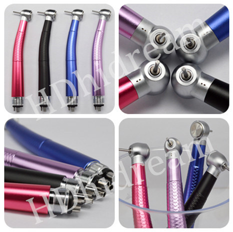 4 Hole or 6 Hole Colorful Teeth Dental External Channel Low Speed Dental Handpiece