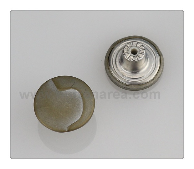 Metal Jeans Button with Single Prong for Jeans Clothing