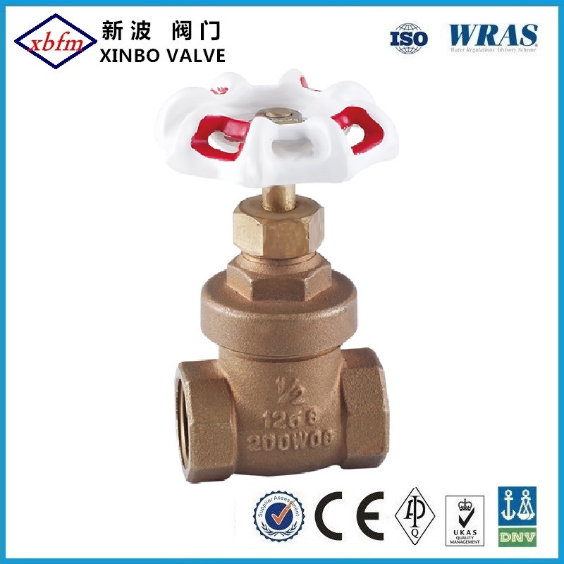 200 Wog Gunmetal Gate Valve for Water Control