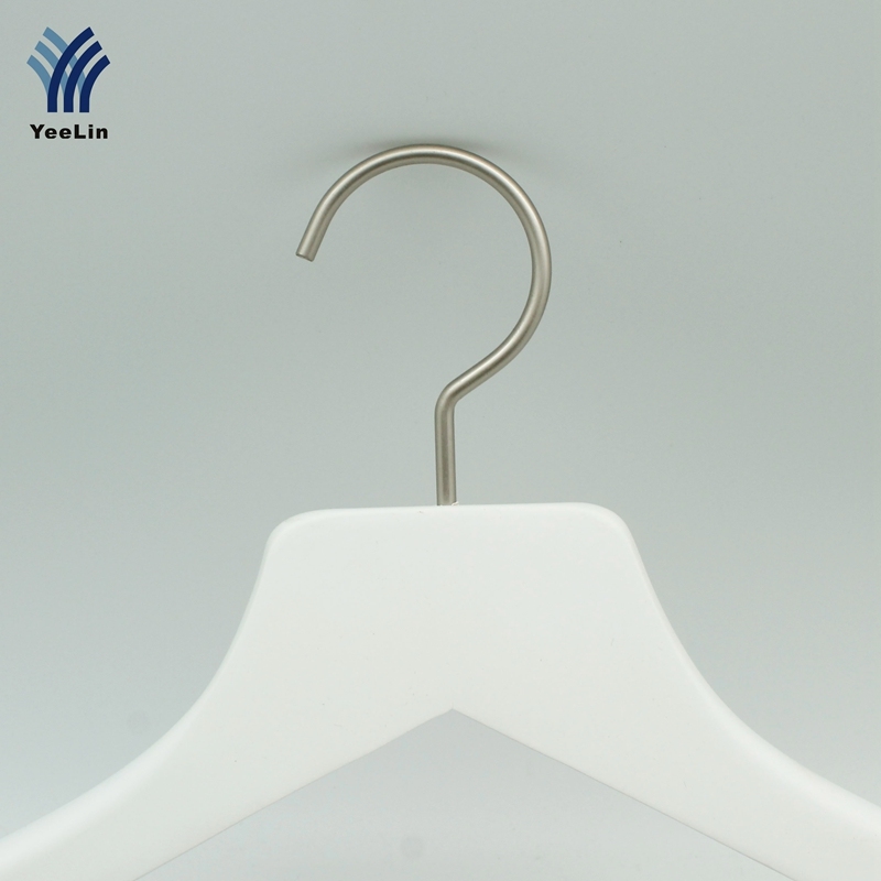 Women Suit Hanger, Women Hanger, Bamboo Hanger with Trousers Clips