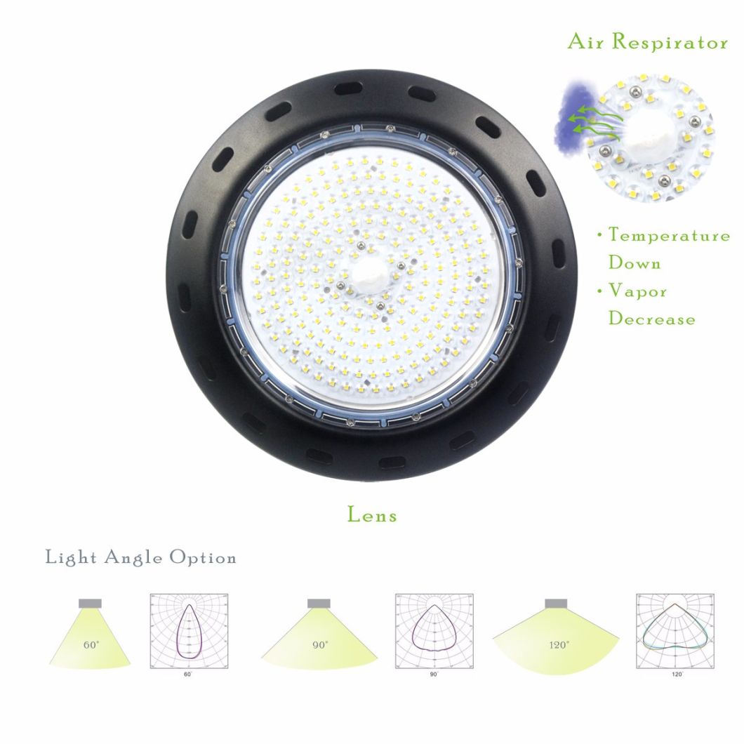 Energy-Saving Motion-Sensor UFO LED High Bay Light for Industrial Light