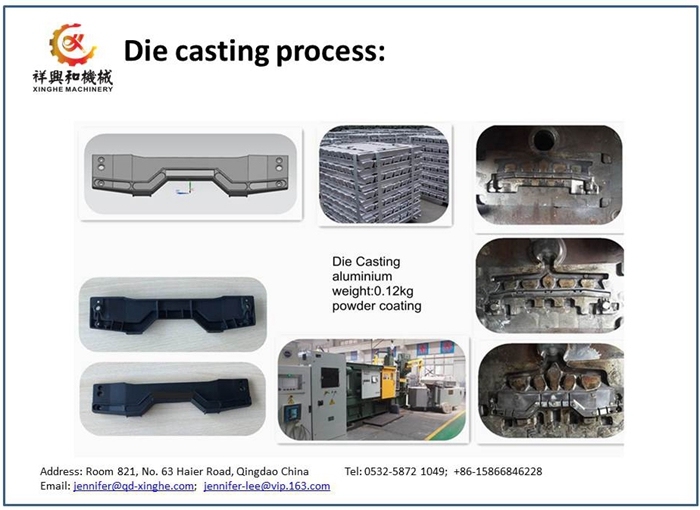 Customized a 380 Aluminium Die Casting Parts for Water Pump