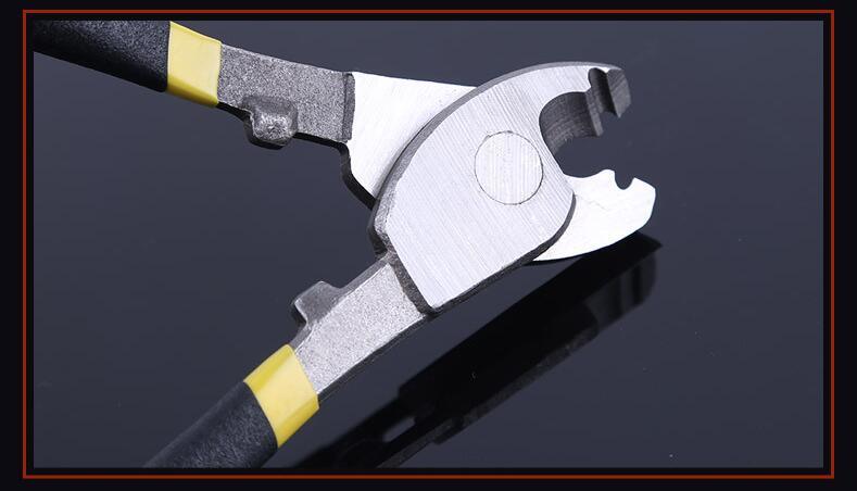 Cable Cutter with Double Dipped Grip Handle