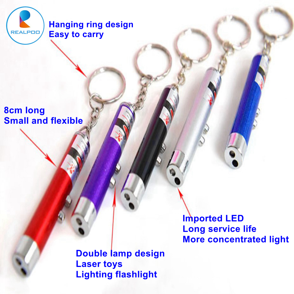 Pet Cat Toy Laser Pointer LED Lamp Laser Pointer Pen