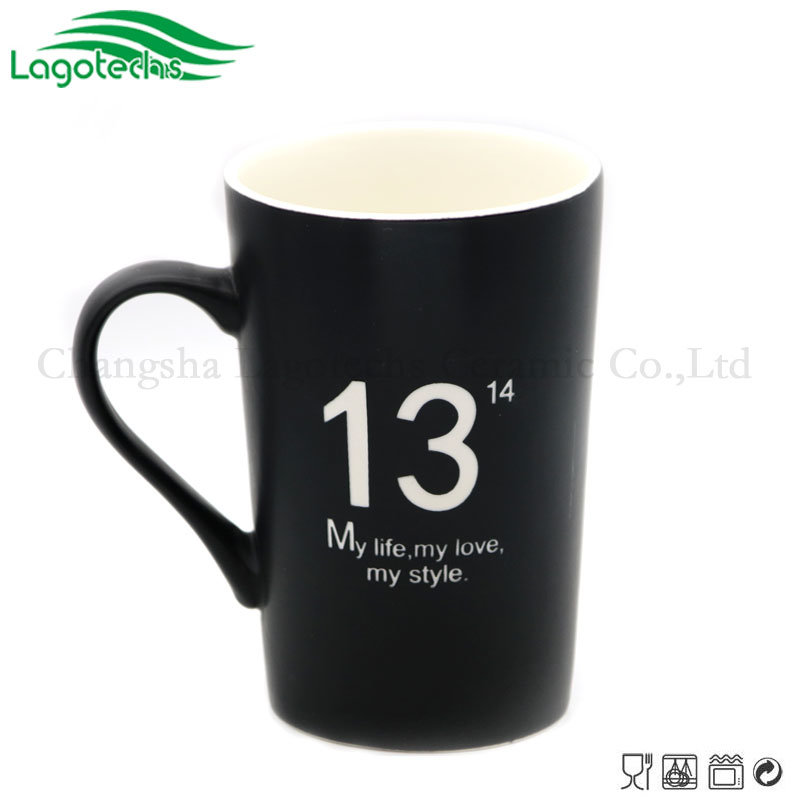 My Life My Love Sandblast Ceramic Mug for Gift