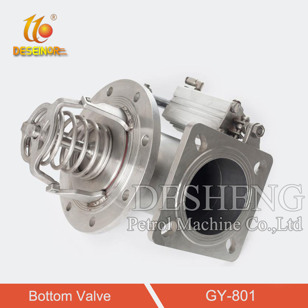 Tank Truck 4 Inch Stainless Steel Bottom Valve