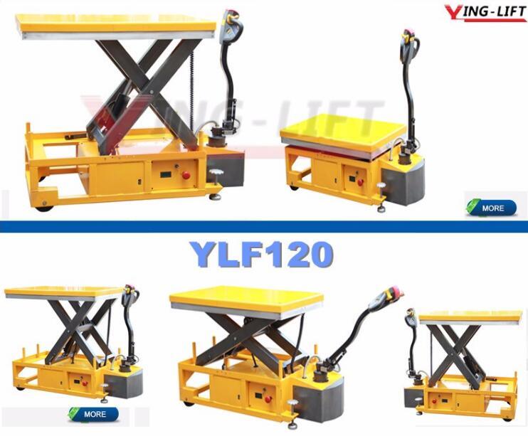Mobile Electric Hydraulic Scissor Lift Table Ylf120