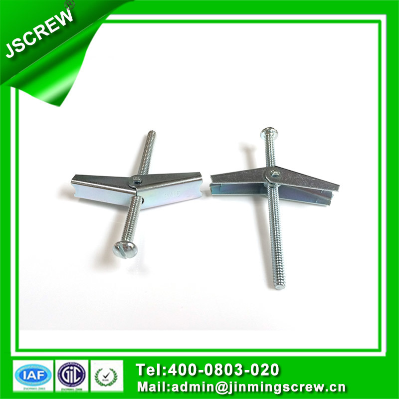 1/8 Spring Toggle with Flat Head Bolts Spring Toggle Wings Spring Toggle Bolts