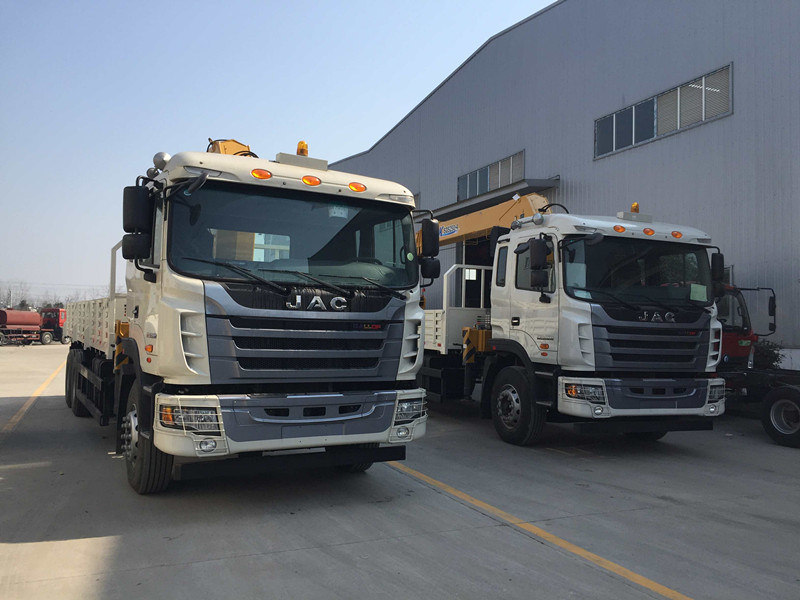 JAC 6X4 Truck with Crane, JAC 10ton Truck Mounted Crane