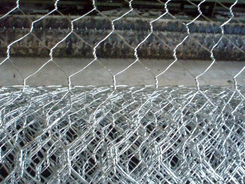 Galvanized Hexagonal Gabion Stone Wire Mesh with (CE and SGS)