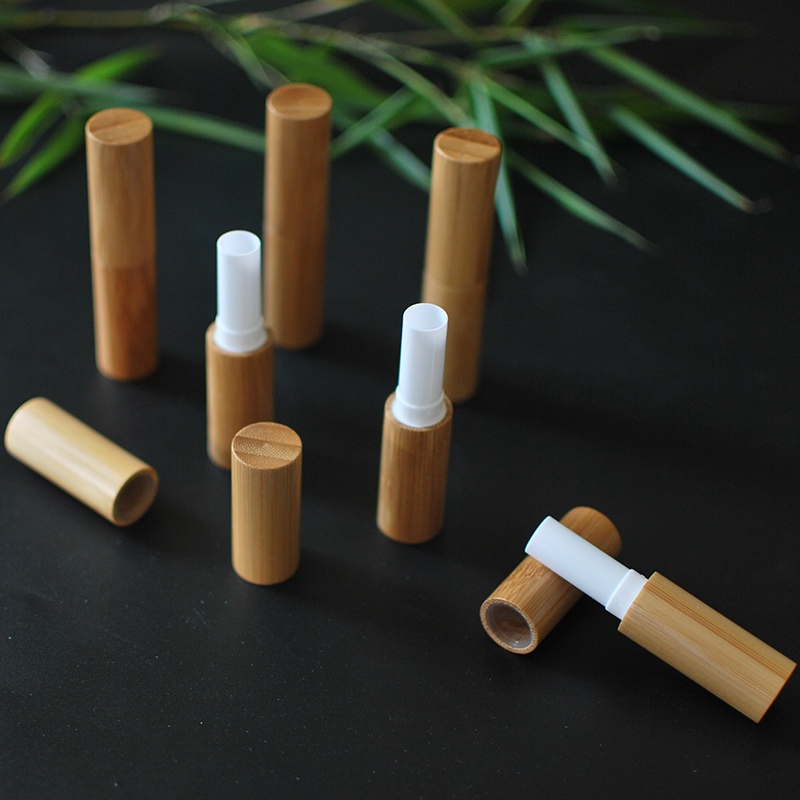 Bamboo Lipstick Tube for Cosmetic Packaging