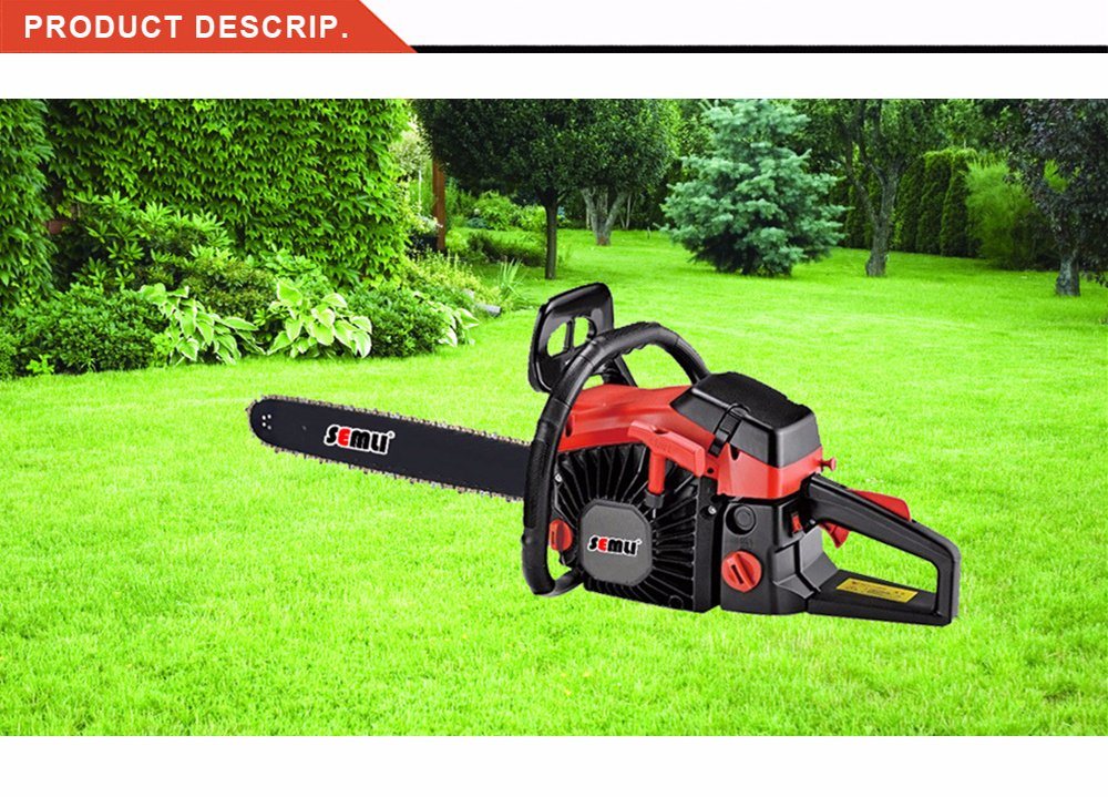 2-Stroke Gasoline Chainsaw with High Durable Chain (chain saw)