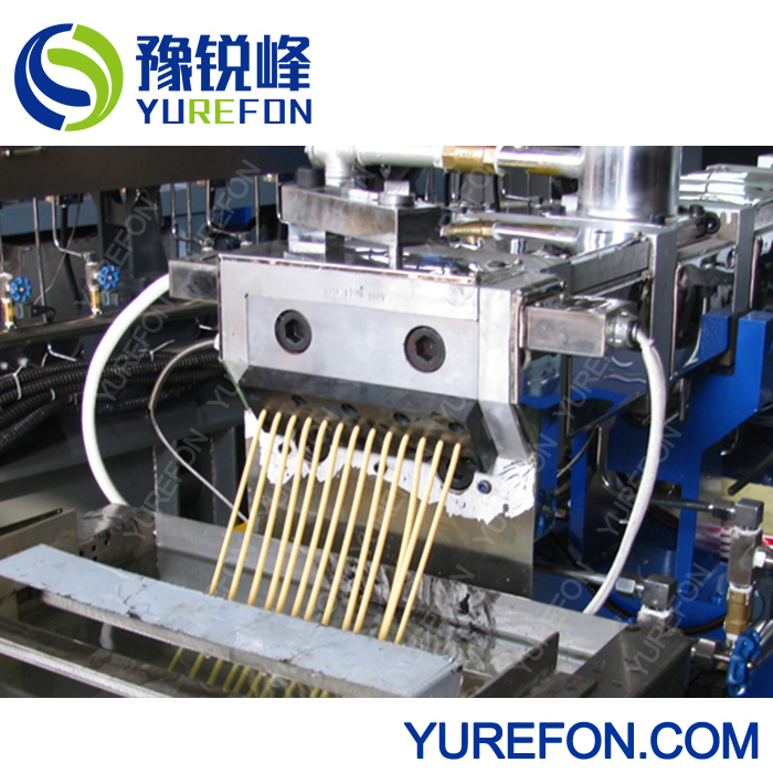 500-600kg/H Pet Waste Film Strands Pelletizing System for Extrusion Line