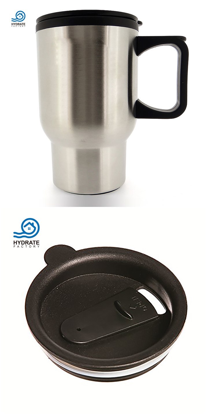 Stainless Steel Insulation Vacuum Travel Coffee Mug with Cover/Handle