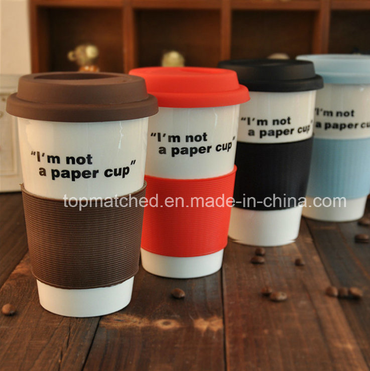 Double-Layer Ceramic Advertising Cup Gift Coffee Mug