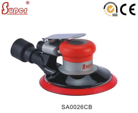 Central Vacuum 6in Air Orbital Sander with Orbit 2.5mm