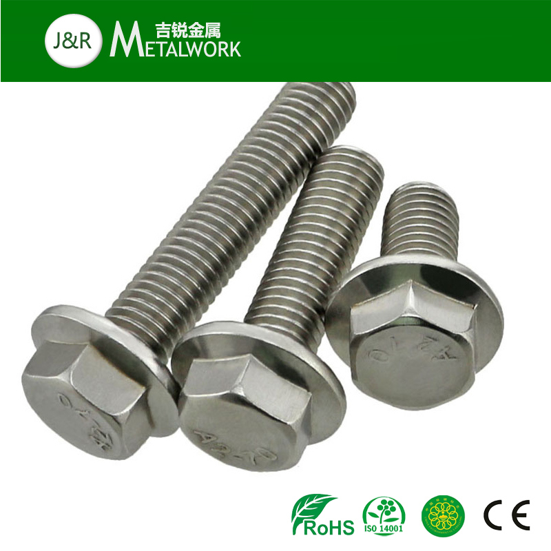A2-70 Stainless Steel Hex Flange Bolt (DIN6921)