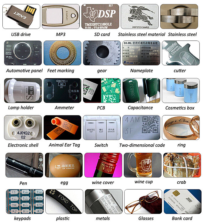 Jgh-a-1 Small Fully Enclosed Optical Fiber Laser Marking Machine