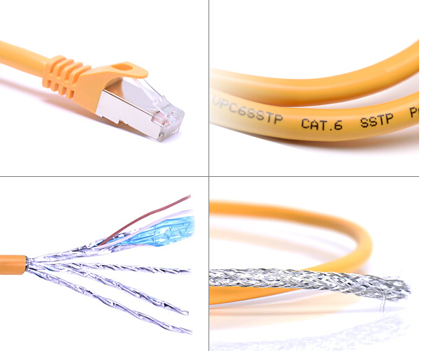 UTP Cat 5e/6 Patch Cord Cable (Mold Type F)