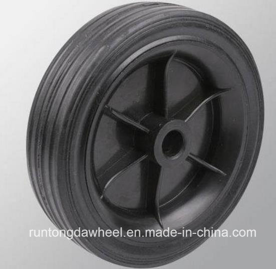 High Quality Rubber Solid Black Tyre