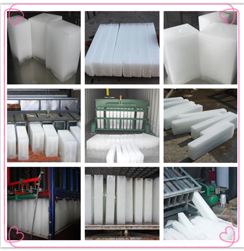 25tons/Day Block Ice Machine for Industrial Use Brine Water Cooling